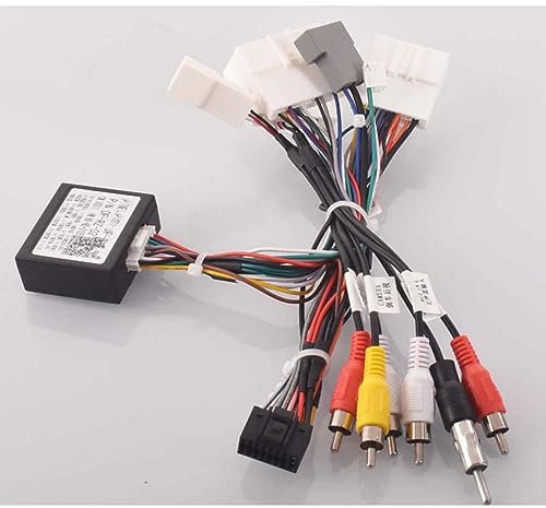 Toiumops Wiring Harness For Nissan Teana Murano 2013-2017, 16pin for Android Car Radio Stereo Wiring Harness,Canbus Cable
