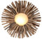 GURU SHOP Wandlampe/Wandleuchte/Wandleuchte, in Bali Handgefertigt aus Naturmaterial, Treibholz, Baumwolle - Modell Mariana, 50x50x20 cm