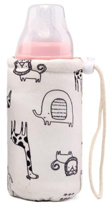 Baby Flaschen Wärmertasche,Asudaro 150 Ml/240 Ml/300 Ml Baby Flaschen Isolier Taschen Tragbare Babyflaschen Isolierte Baby Flaschen Isoliertaschen Mit Kordelzug Für Zuhause, Reisen, Outdoor 300 ml