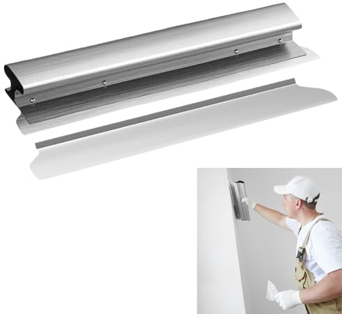 Spatola per Stucco, Coltello per Gesso,60cm Raschietto Professionale per Cartongesso,Spatole Spatola per Stucco Spatola con Lama di Ricambio,per levigatura e Finitura del Rivestimento in Cemento