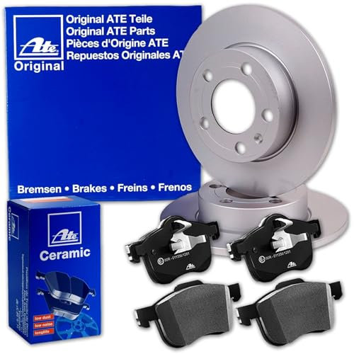 ATE Bremsscheiben 288mm + CERAMIC Beläge hinten passend für Insignia B