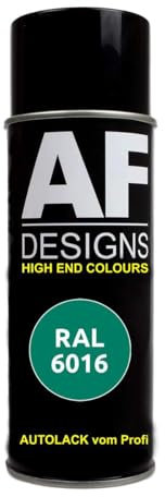 RAL6016 TUERKISGRUEN Spraydose stumpfmatt Lackspray Sprühdose DIY Autolack