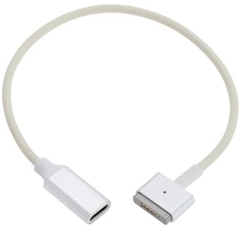 ECSiNG Typ-C Adapter Stecker auf Buchse T-Kopf Adapter Typ-C Stecker auf Buchse Konverter Adapter Ladegerät Konverter Kompatibel mit Mac-Book Air Kompatibel mit Mac-Book Pro