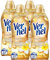VERNEL Aromatherapie Sinnliche Frangipani Weichspüler 4x 37 WL (148 Waschladungen), langanhaltender Wäscheduft mit ätherischen Ölen für 24/7 Frische, recycelbare Flasche