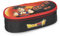 DRAGON BALL SUPER - Astuccio Scuola Ovale Ufficiale Dragon Ball, Ideale per Riporre la Cancelleria, con Divisorio Interno con Passanti Elastici e Pratica Chiusura a Zip, 22 x 7h x 9,5 cm