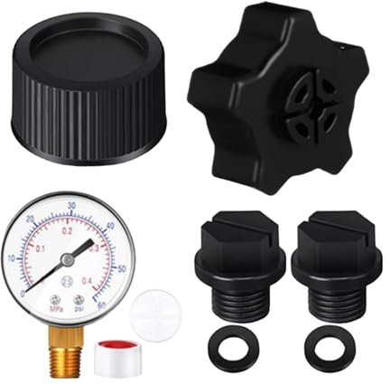 Manómetro para piscina, Manómetro para filtro de piscina, Medidor de bomba de piscina con calibre PSI, Piezas de piscina, reemplazo de manómetro de bomba, manómetro de filtro de piscina para piscina,