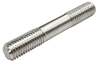 Varilla roscada de doble extremo M4 304 A2, pernos sin cabeza de acero inoxidable, varilla de tornillo, barra roscada de doble cabeza, 1 ud.(40mm)