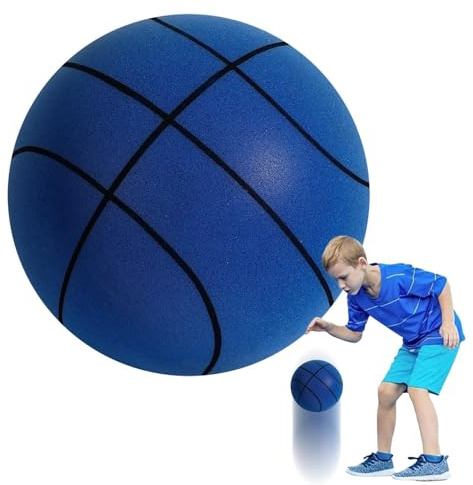 Generisch Leiser Basketball, leiser Indoor-Basketball, leiser Basketball-Dribbling im Innenbereich, leiser Indoor-Basketball, schlagfester Basketball-Trainingsball für Spielzimmer, Stadien, Höfe