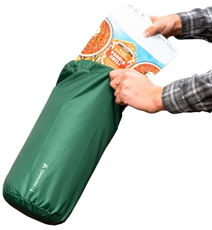 Coghlan's 10L Stuff Bag – Durable Ripstop Drawstring Sack with Water-Resistant Coating – Lightweight Outdoor Bag for Organizing Camping, Hiking, Backpacking, and Travel Gear