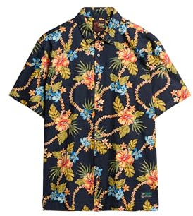 Superdry Herren Hemd mit Hawaii-Print