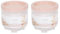 YöL Pack of 2 710ml Stackable Dry Food Storage Canisters Tub Kitchen Container Freezer Safe