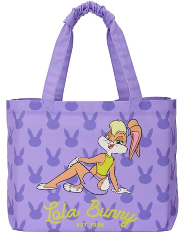 Loungefly Warner Bros Looney Tunes Lola Bunny Oversize Canvas Tote Bag