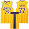 ABRTJCL Basketball-Spieltrikots für Herren/Jungen, 2er-Set Basketball Trainings Ärmellos Trikot und Hose, Kinder/Erwachsener Sleeveless Basketball Trikot gelb L