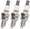 3PCS CMR6H Spark Plug for Stihl FS90 FS100 FS110 FS90R FS100R FS110R MS171 MS181 MS211 BR500 BR550 BR600 - NGK 3365 Replacement Compatible with Trimmer Chainsaw Brush Cutter Blower