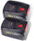 Mspalocell 18V 5.5A AH Batteria per Bosch PBA/PSB/PSR serie, AL1880CV AL18815CV AL1830CV, batteria di sostituzione per rifiniture di siepi, cacciaviti a cordone, cacciaviti per trapani
