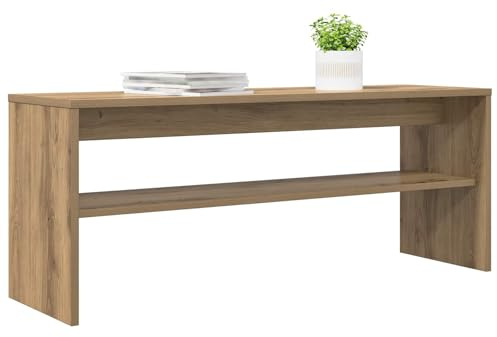 vidaXL TV-Schränk 100 x 30 x 40 cm Artisan-Eiche Holzwerkstoff