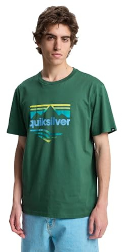 Quiksilver EV Horizon Fade - T-Shirt - M - Grün.
