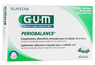 GUM Perio Balance Minze Lutschtabletten, Packung mit 30 (1er Pack)