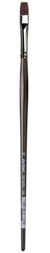 Da Vinci 7185 Series Acrylic Brush, 12, Synthetic Fiber, Dark Brown, 31.5 x 1.25 x 30 cm