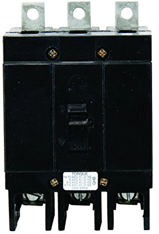 GHB3090 | EATON MCCB, 90A, 3 POLES, 125/250VDC, 50/60HZ, G-FRAME, COMPLETE BREAKER, FIXED THERMAL