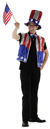 Folat B.V.- Conjunto de Traje de Bandera Americana, Multicolor (21976)