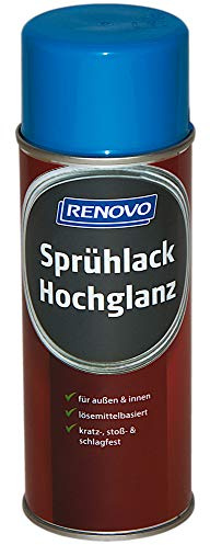 Sprühlack RAL 5012 Lichtblau 400 ml Hochglanz Renovo