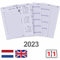 Persönlich Kalender Einlage Wöchentlich NL EN 2025