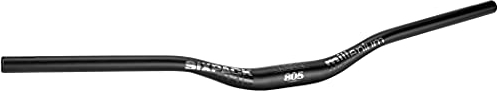 SixPack Racing Millenium Mountainbike-Kleiderbügel für Erwachsene, Unisex, Schwarz/Chrom, Einheitsgröße