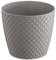 Maceta ORIENT 9L., dimensiones (mm) 258x258x229, color Gris piedra