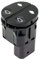 Vinciann Botón elevalunas delantero izquierdo para elevalunas lado del conductor del coche compatible con código OEM 6S6T14529AB apto para Fiesta, compatible con Transit y otros - FOZ4