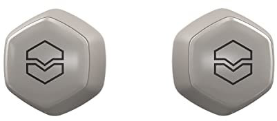V-MODA Hexamove Lite True Wireless Earbuds - Control your audio, answer calls and access voice assistants, Sand White