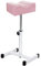 Kalolary Pedikürehocker, verstellbar, Fußstütze für Pediküre, professionell, Pediküre, für Salon, Spa, Salon, Fußstütze für Pediküre, Maniküre, Schönheit (Rosa)
