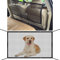 YONGMING SUV Hundebarriere Sichtbare Auto-Trennwand für Hunde, leicht zu reinigen, Hunde-Autozubehör, Haustier-Netz, Vordersitz-Netz, universell für SUV, LKW, Fahrzeug, Auto