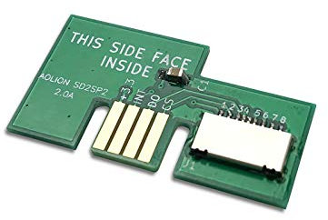 BeisDirect Replacement MicroSD Memory Card Adapter TF Card Reader Compatible For NGC Game Cube SD2SP2 SDLoad SDL Adapter Professional Repair Parts