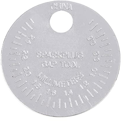 Zündkerzen-Spalt-Messgerät, Zündkerze, Lückenmesser, Werkzeug – Messwerkzeug, Münz-Typ-Messgerät, 0,1–0,3 cm Bereich, Zündkerze, Messgerät, Lückenfühler, Werkzeug