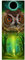 ParNarZar 3D Diamond Painting 35x80cm - Eule Trägt Schlüssel Mond Grüner - Eckige Steine 5D DIY Vollbild Set Groß XXL für Eingangshalle, Durchgang, Schornstein, flur