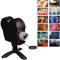 Halloween Christmas Hologram Window Projector Light, 12 Movies Festival LED Projection Decoration Spotlight, Turns Your Curtain into Movie Screens