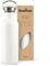 Bambaw Gourde Inox 750 ml, Gourde Sport Blanche, Bouteille d’Eau Non-Isotherme, Gourde sans BPA, Gourde Acier, Gourde Réutilisable – Blanc Polaire