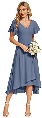 Ever-Pretty Women's Chiffon Evening Party Dress Chiffon Wedding Guest Dress EG01756
