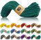 Ganzoo Paracord 350 Seil, Nylon Polyester, 2,5mm, Typ 1, 30m, Outdoor Schnur, Allzweckseil, Takelung für Armband, Hundehalsband, Hundeleine Knüpfen, Camping Survival, Diamant smaragd grün