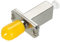 QUARKZMAN Fiber Optischer Adapter LC Female-ST Female, Single Mode Simplex Adapter, LC-ST UPC, für Netzwerk Internet Verbindung, 1 Stück