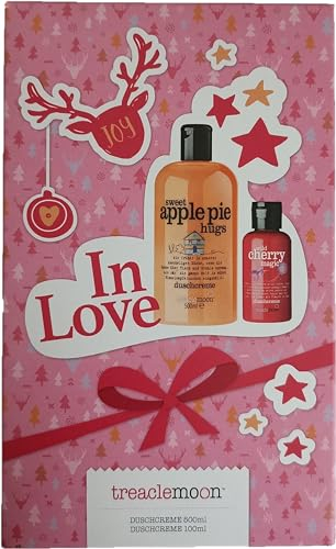 Treaclemoon In Love Set (1x Sweet Apple Pie hugs Duschcreme 500 ml + 1x Wild Cherry Magic Duschcreme 100 ml)