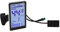 Elektrofahrrad LCD Display, 24V 36V 48V 60V 5-polig Elektrofahrrad-LCD-Messgerät mit Wasserdichter Stecker, E Roller Panel Bildschirm Fahrradzubehör für 31,8 22,2mm Elektro Fahrräder