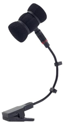 Colcolo Pince de micro à clipser pour Saxophone, sans micro, support de micro pour trompette, Instrument à vent, pratique du violon