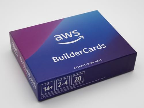 AWS BuilderCards - Cloud Architecture Card Game - Base Game (English), Weiß