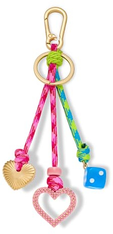 INNERDIVA Schlüsselanhänger Damen Schlüsselanhänger Herz Liebe Mama Seestern Taschenanhänger Damen Anhänger Tasche Bag Charms