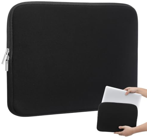 Tofficu 13 Inch Laptop Sleeve Bag, 360° Shockproof Protective Computer Bag Cover, Neoprene Laptop Case, Soft Lining Padded Zipper Cover Carryingbag Compatible with 13-inch Air/pro M3 M2 M1
