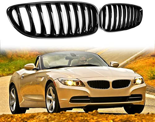 Kühlergrill Vorne In Der Mitte, Schwarz Glänzendes Zubehör Für BMW E89 Z4 SDrive20i SDrive28i SDrive35is SDrive30i SDrive23i 2009-2016 Car Styling