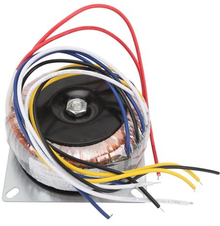 HUSHUI Trasformatore Toroidale Dual 28V Trasformatore di Alimentazione Doppio 12V in Rame per Amplificatori e Altoparlanti