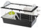 FERPLAST Nagetierkäfig CASITA 80 für Meerschweinchen, Meerschweinchen, aus Metall, inklusive Zubehör: Futterkrippe, Trinkflasche, Schüssel, Haus. 78x48xh50cm